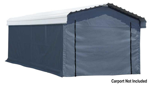 Arrow Carport 12 x 20 ft. Enclosure Kit (Carport sold separately)