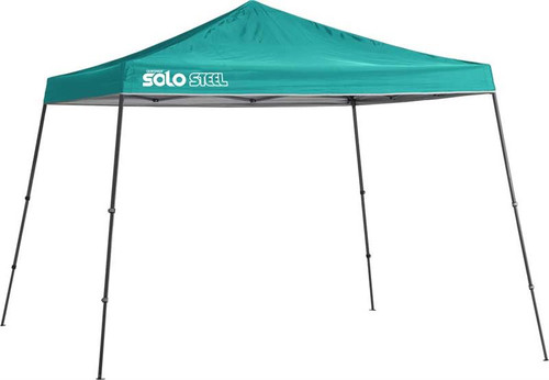 Quik Shade Solo Steel 90 11 x 11 ft. Slant Leg Canopy - Turquoise