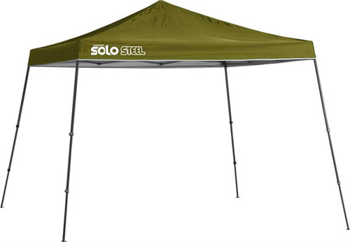 Quik Shade Solo Steel 90 11 x 11 ft. Slant Leg Canopy - Olive