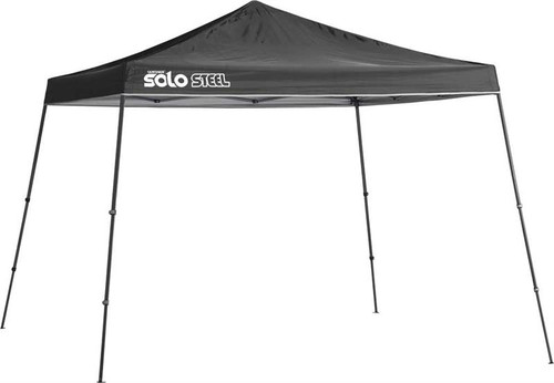 Quik Shade Solo Steel 90 11 x 11 ft. Slant Leg Canopy - Black