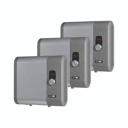 Atmor 18kW 3.73 GPM Electric Tankless Water Heater (3-Pack)