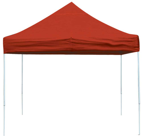 ShelterLogic Pop-Up Canopy HD - Straight Leg 10 x 10 ft. Red