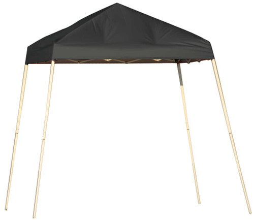 ShelterLogic Pop-Up Canopy HD - Slant Leg 8 x 8 ft. Black