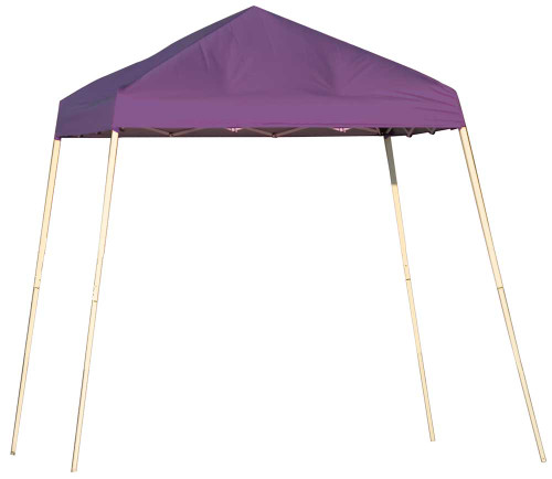 ShelterLogic Pop-Up Canopy HD - Slant Leg 8 x 8 ft. Purple