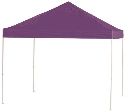 ShelterLogic Pop-Up Canopy HD - Straight Leg 10 x 10 ft. Purple