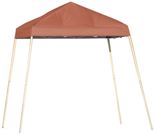 ShelterLogic Pop-Up Canopy HD - Slant Leg 8 x 8 ft. Terracotta