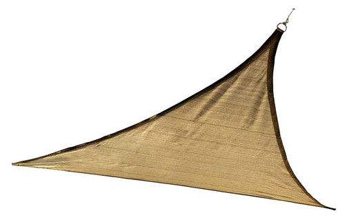 ShelterLogic Shade Sail Triangle 16 x 16 ft. Sand