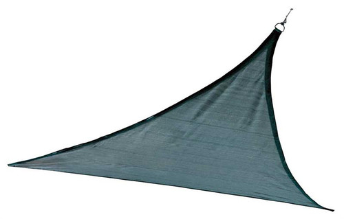 ShelterLogic Shade Sail Triangle - Heavyweight 12 x 12 ft. Sea Blue