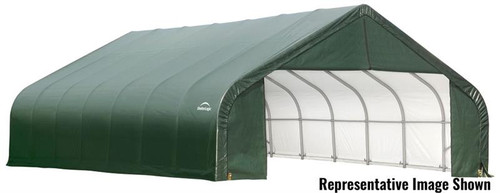 ShelterLogic ShelterCoat 28 x 20 x 16 ft. Garage Peak Green Cover
