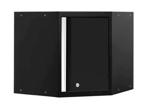 NewAge Pro Series 3.0 Black Corner Wall Cabinet