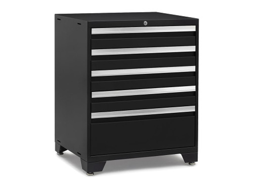 NewAge Pro Series 3.0 Black 5-Drawer Tool Cabinet