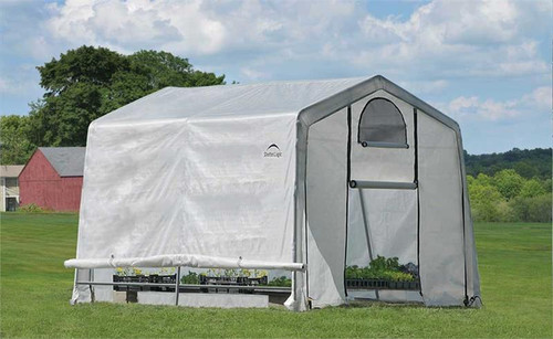 ShelterLogic GrowIT Greenhouse-in-a-Box 10' x 10' x 8' Peak Greenhouse