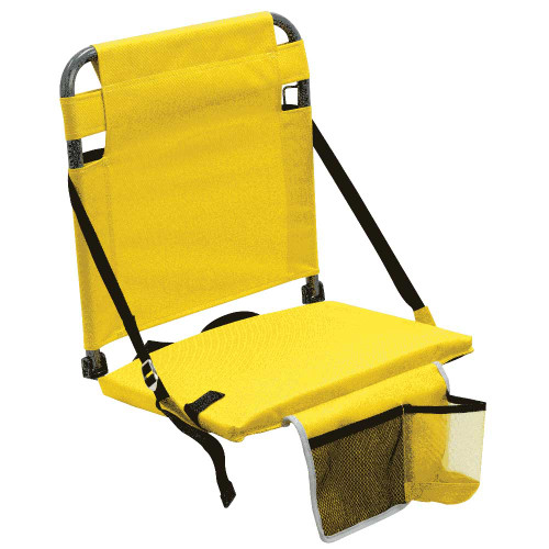 RIO Gear Bleacher Boss Companion Stadium Seat with Pouch - Yellow