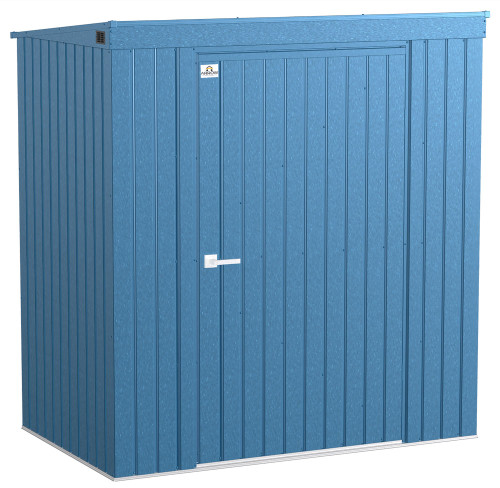Arrow Elite Steel Storage Shed 6x4 Blue Grey