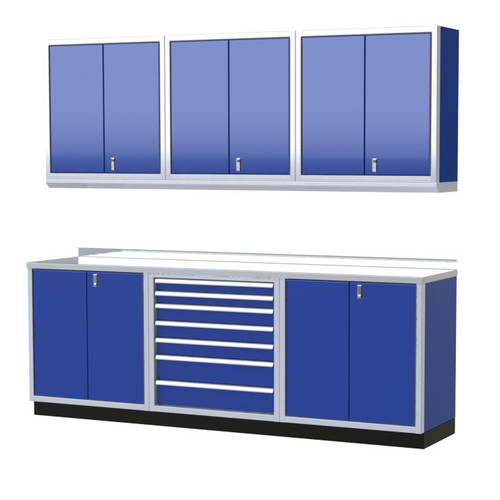 Moduline PRO II Series Garage Cabinet Combination 9 Foot Wide #PGC009-02X