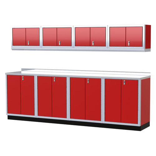 Moduline PRO II Series Garage Cabinet Combination 10 Foot Wide #PGC010-01X