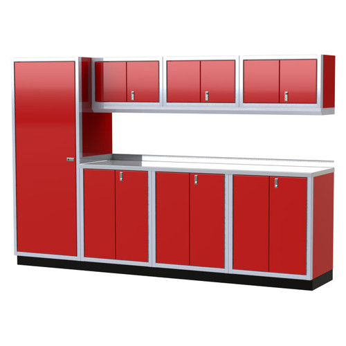 Moduline PRO II Series Garage Cabinet Combination 10 Foot Wide #PGC010-02X