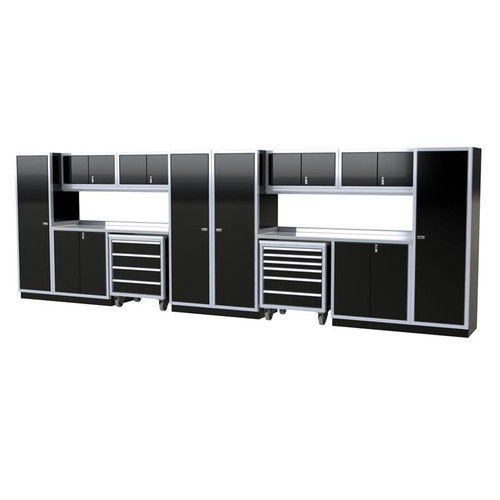 Moduline PRO II Series Garage Cabinet Combination 20 Foot Wide #PGC020-04X
