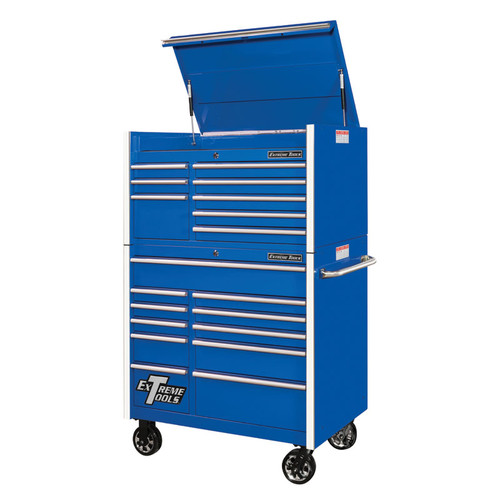 Extreme Tools RX Series 41" 19-Drawer Combo - Blue