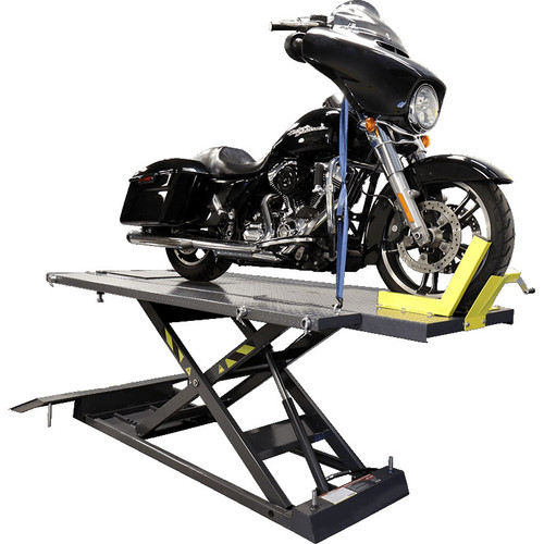Ranger RML-1500XL Motorcycle Lift Platform With Front Wheel Vise / Deluxe Extended