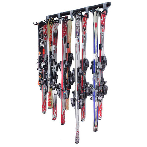 SafeRacks Ski/Snowboard Storage Rack (5-Hooks)